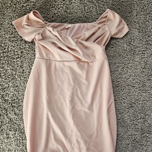 Pink Blush Maternity Cocktail Dress